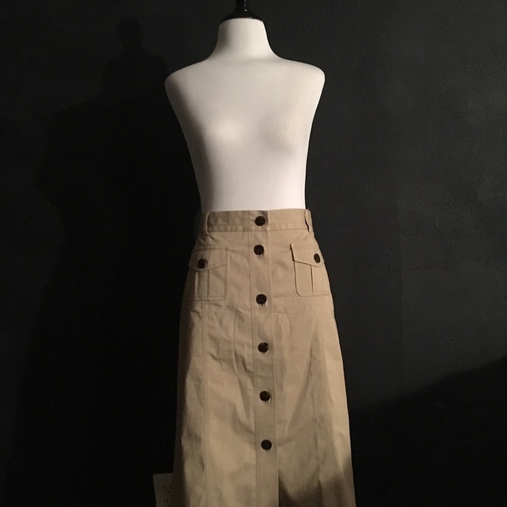 Talbots Safari Skirt